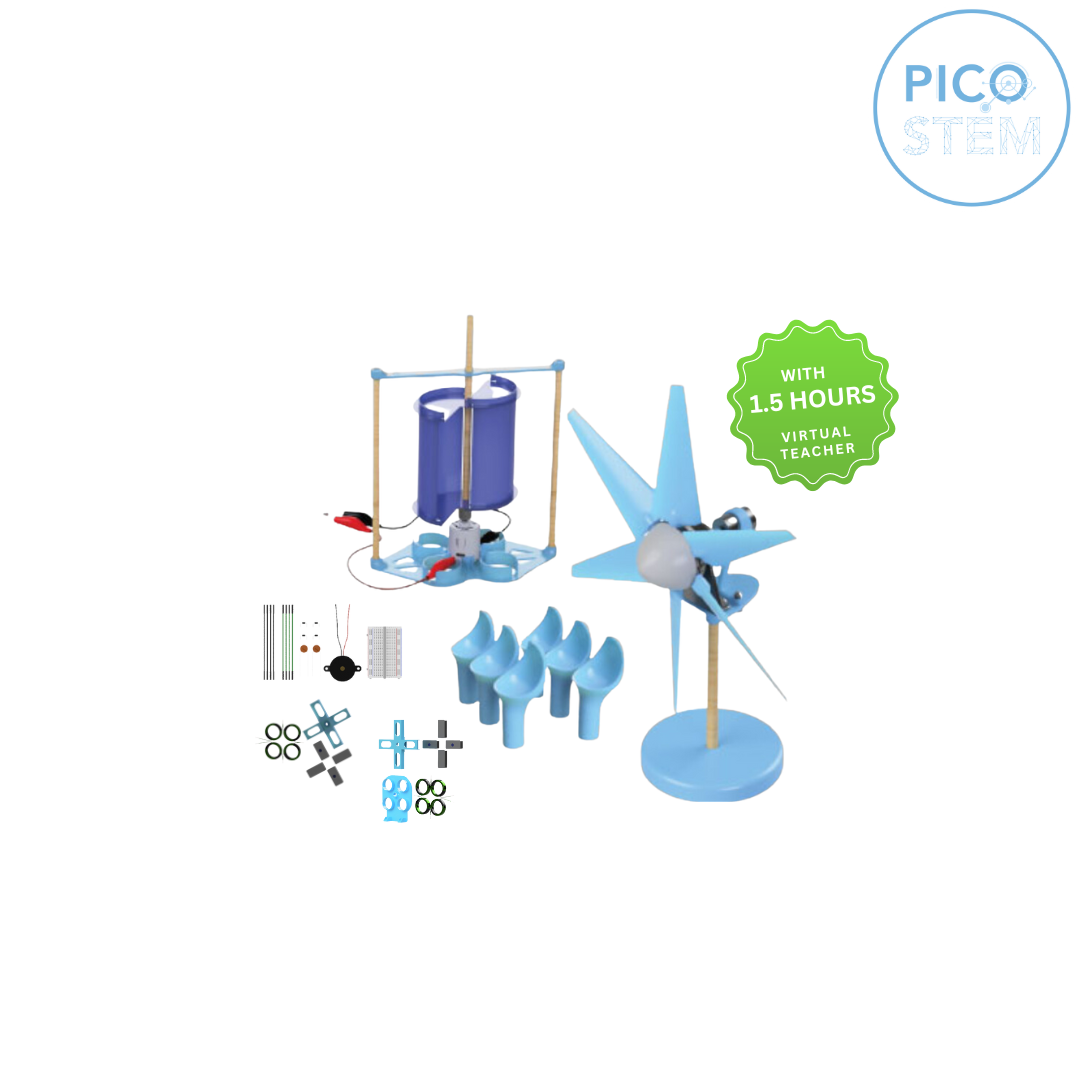 PicoSTEM Wind & Hydro Turbines Plus Kit-Makerspace