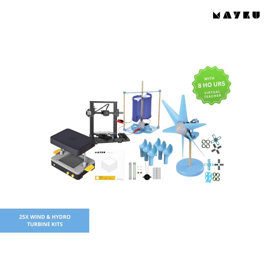 PicoSTEM Wind & Hydro Turbines Standard Classroom Pack-MAYKU