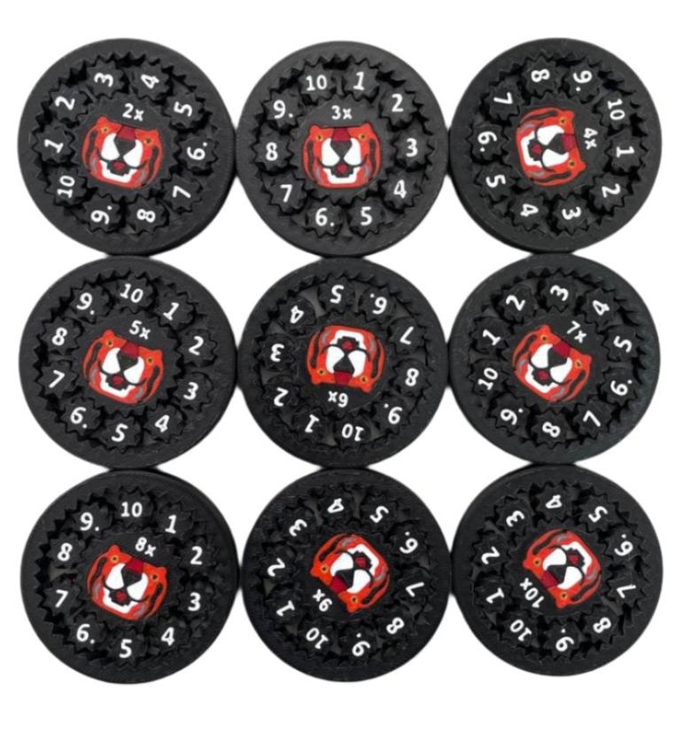 Tiger Edition - Math Fidget Spinners