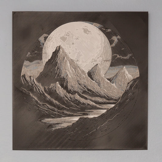 DimensionArt Moon and Mountains