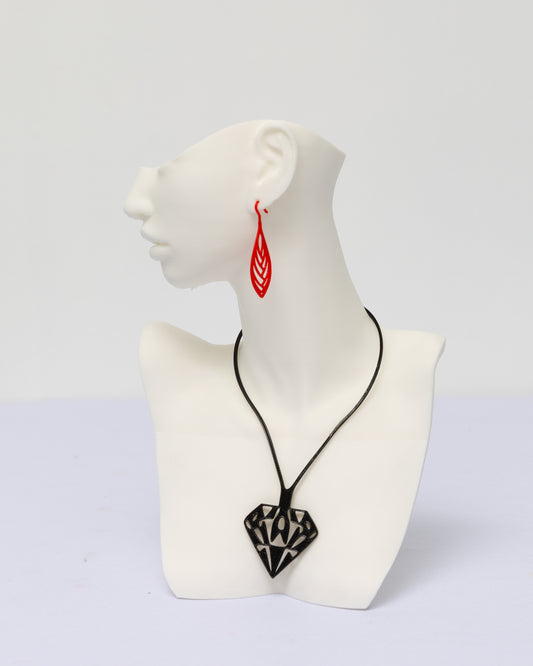 Gemetric Innovations (Necklace & Earrings set)