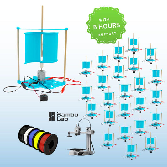 Vertical Wind Turbine Makerspace