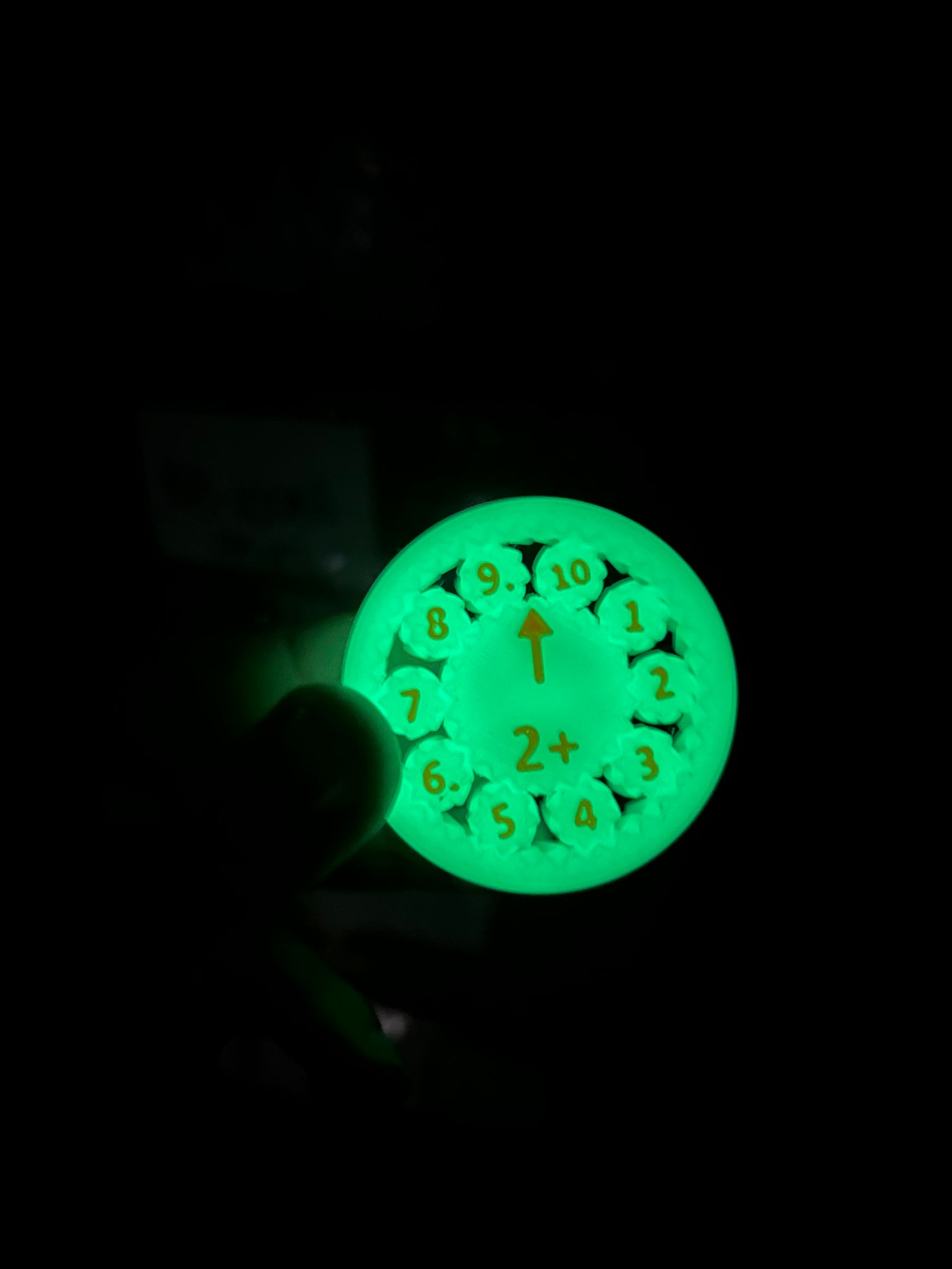 Math Fidget Spinners - Glow in the Dark Edition
