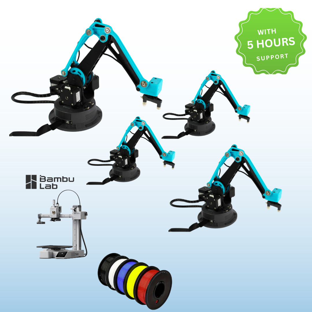 4 Axis Robotic Arm Makerspace