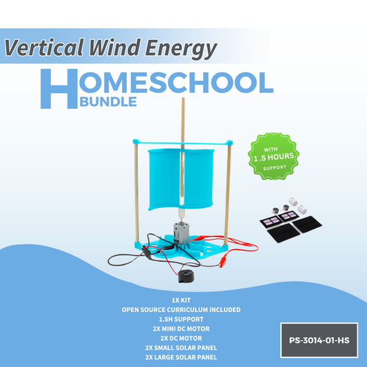 Vertical Wind Turbine - Homeschool Bundle