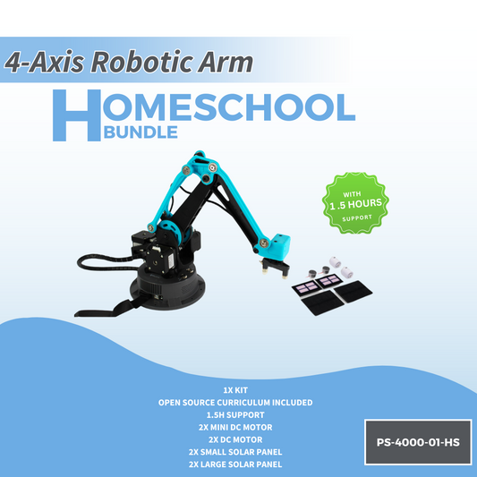 4 Axis Robotic Arm - Homeschool Bundle