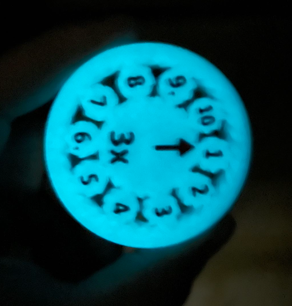 Math Fidget Spinners - Glow in the Dark Edition