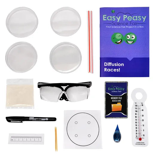 Diffusion Races - Science Project Kit