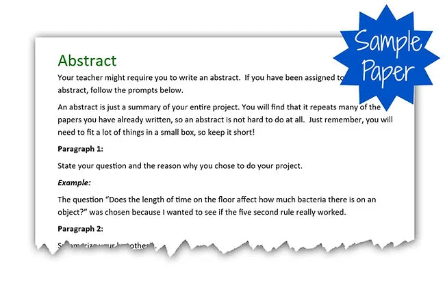 5 Second Rule Science Project Kit