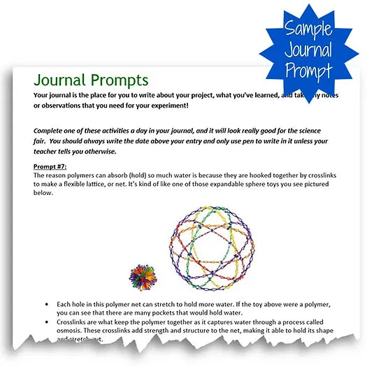 Super Polymers - Beginner Science Project Kit