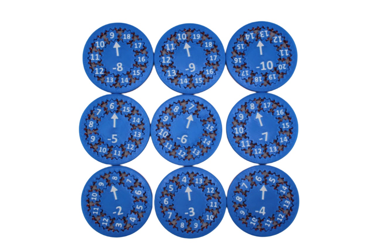 Math Fidget Spinners - USA Patriotic Special Edition