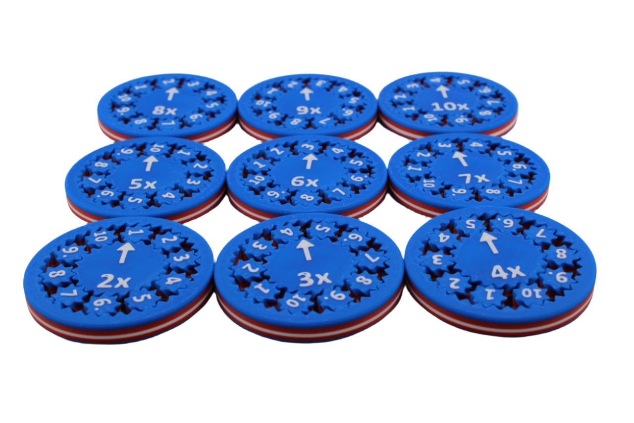 Math Fidget Spinners - USA Patriotic Special Edition