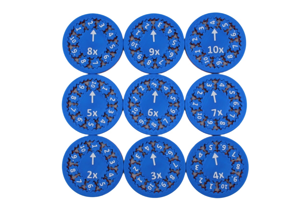 Math Fidget Spinners - USA Patriotic Special Edition