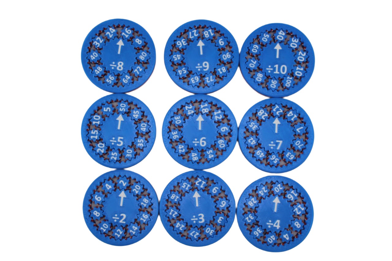 Math Fidget Spinners - USA Patriotic Special Edition