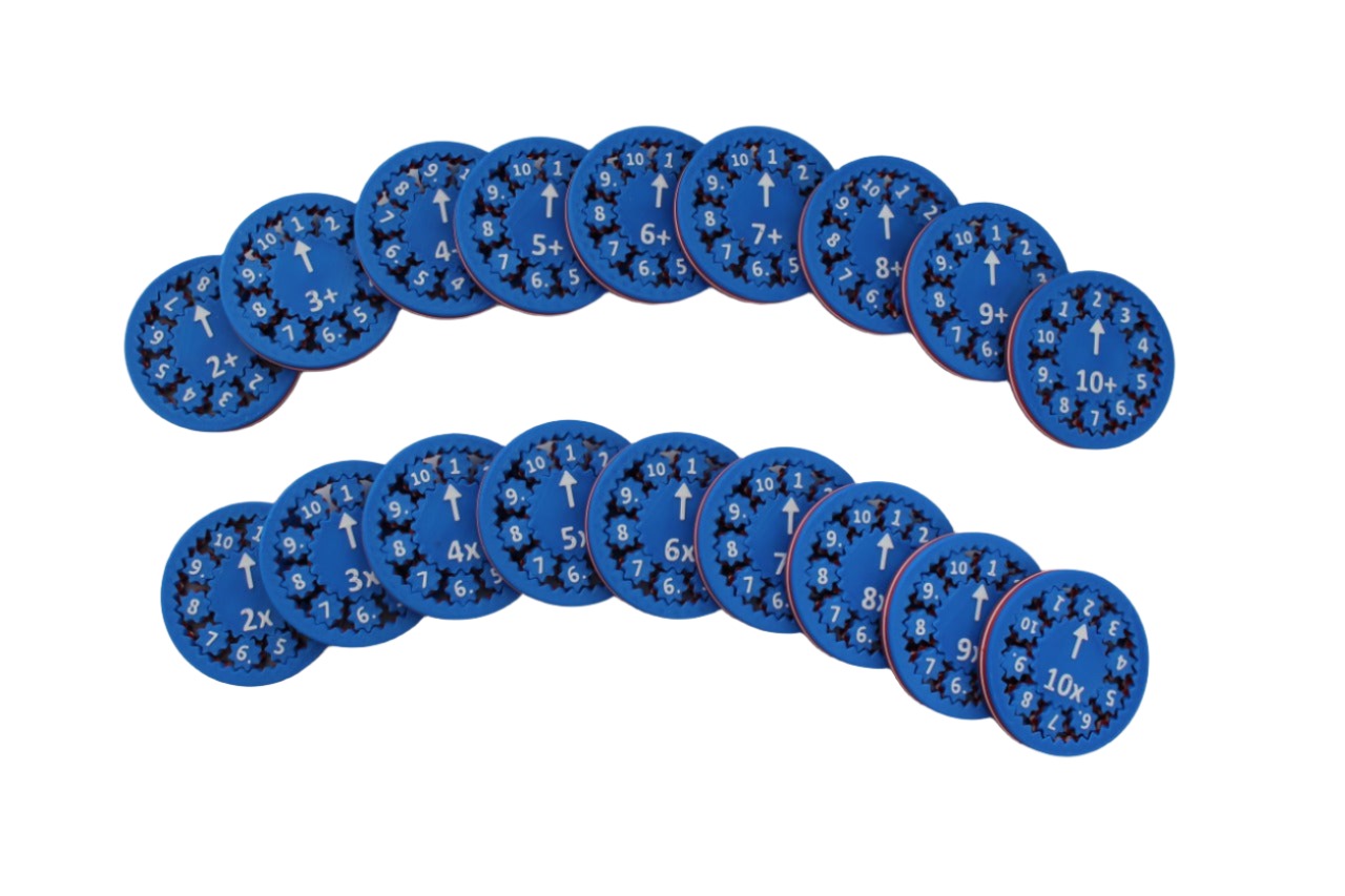 Math Fidget Spinners - USA Patriotic Special Edition