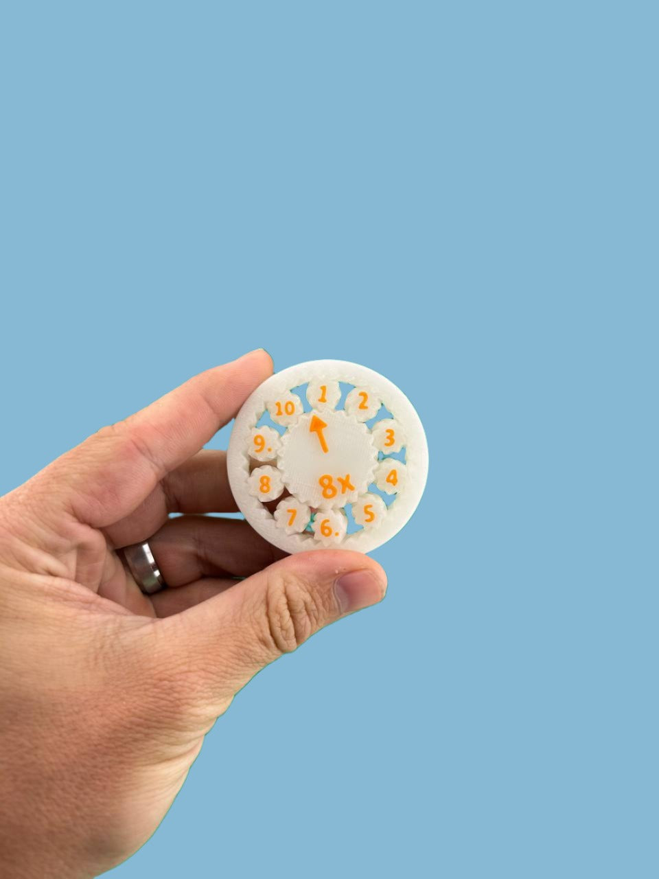 Math Fidget Spinners - Glow in the Dark Edition